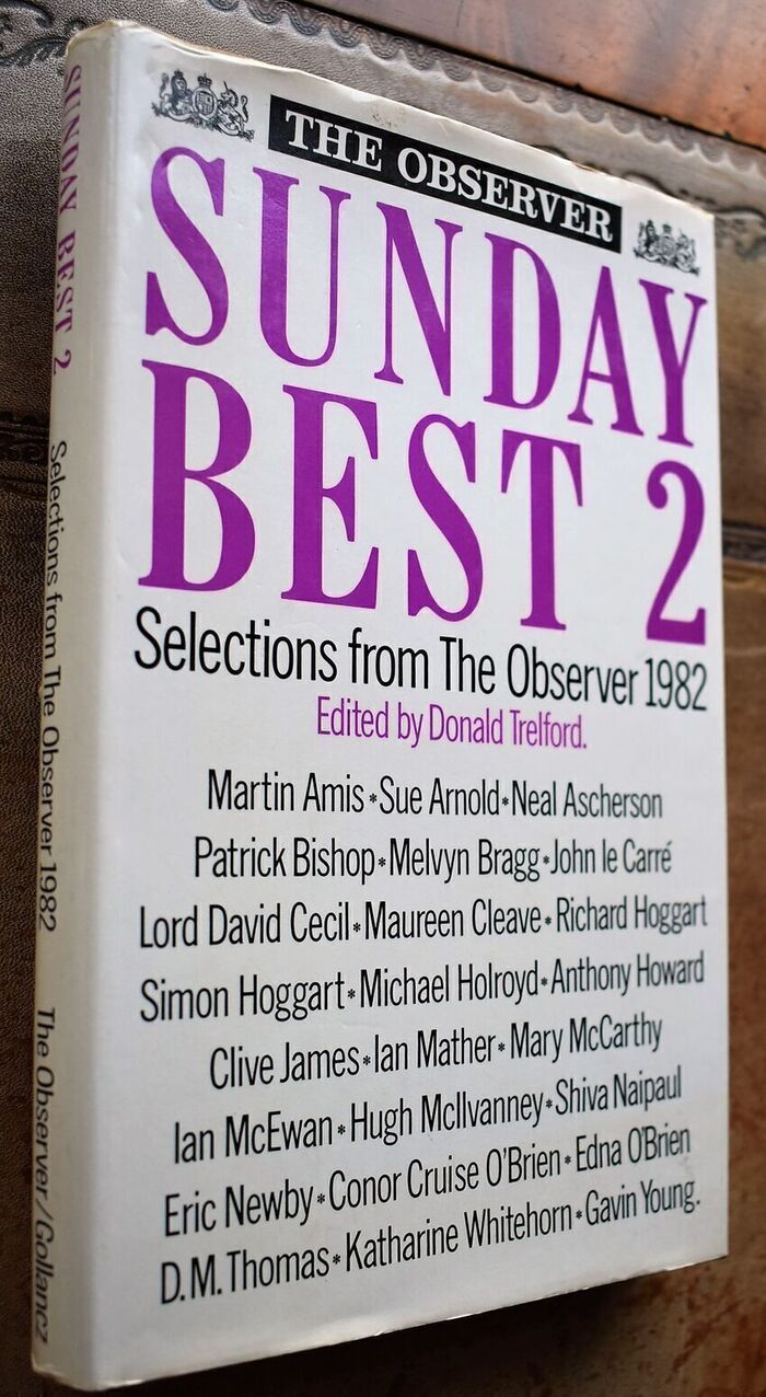 SUNDAY BEST 2 Selections From the Observer 1982 Image