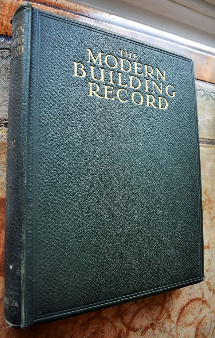 THE MODERN BUILDING RECORD Vol 4 Image