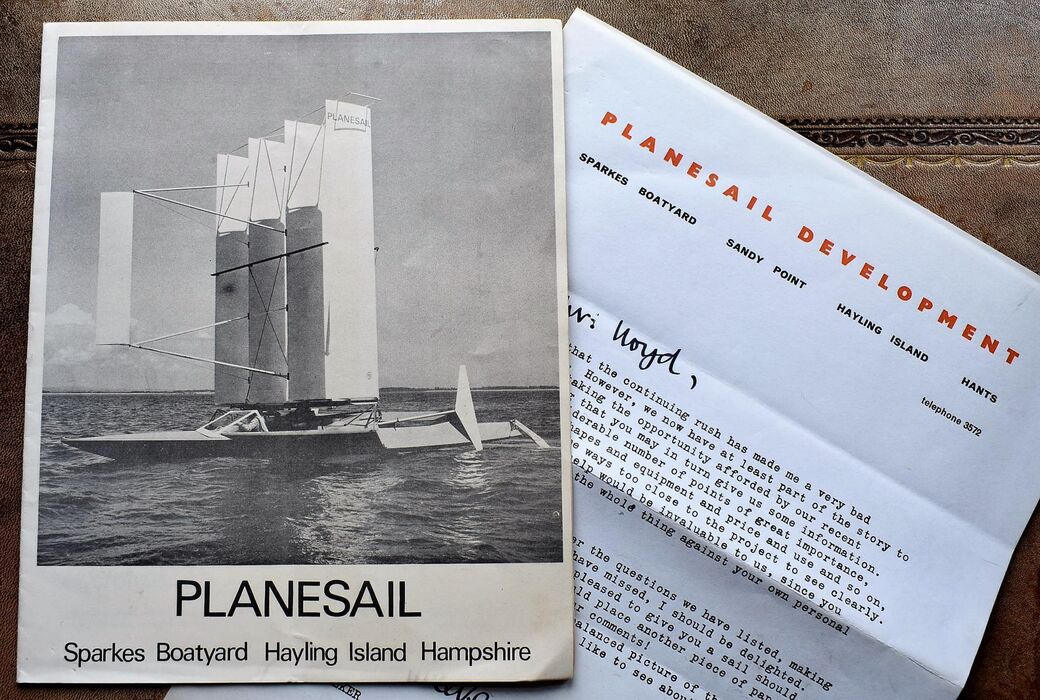 Planesail Interim Report and correspondence Image