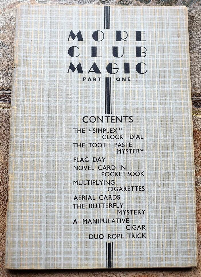 MORE CLUB MAGIC Part One Image