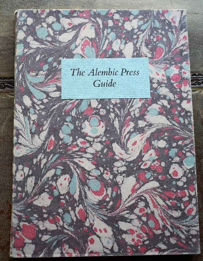 The Alembic Press Guide to sundry printing places and sources that might be of interest to other Private Press printers Image