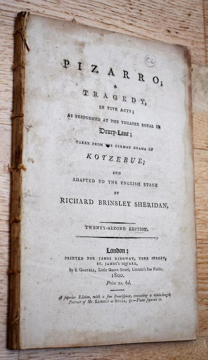 BIZARRO A Tragedy In Five Acts as performed at the Theatre Royal in Drury Lane Image