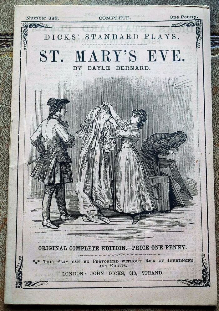 St Mary's Eve (Dicks' Standard Plays) Image