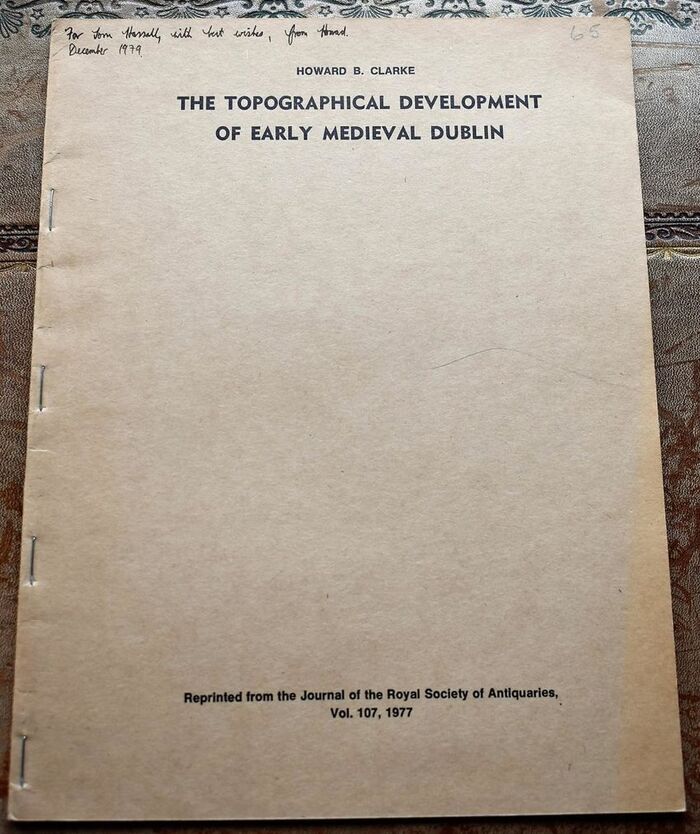 The Topographical Development Of Early Medieval Dublin Image