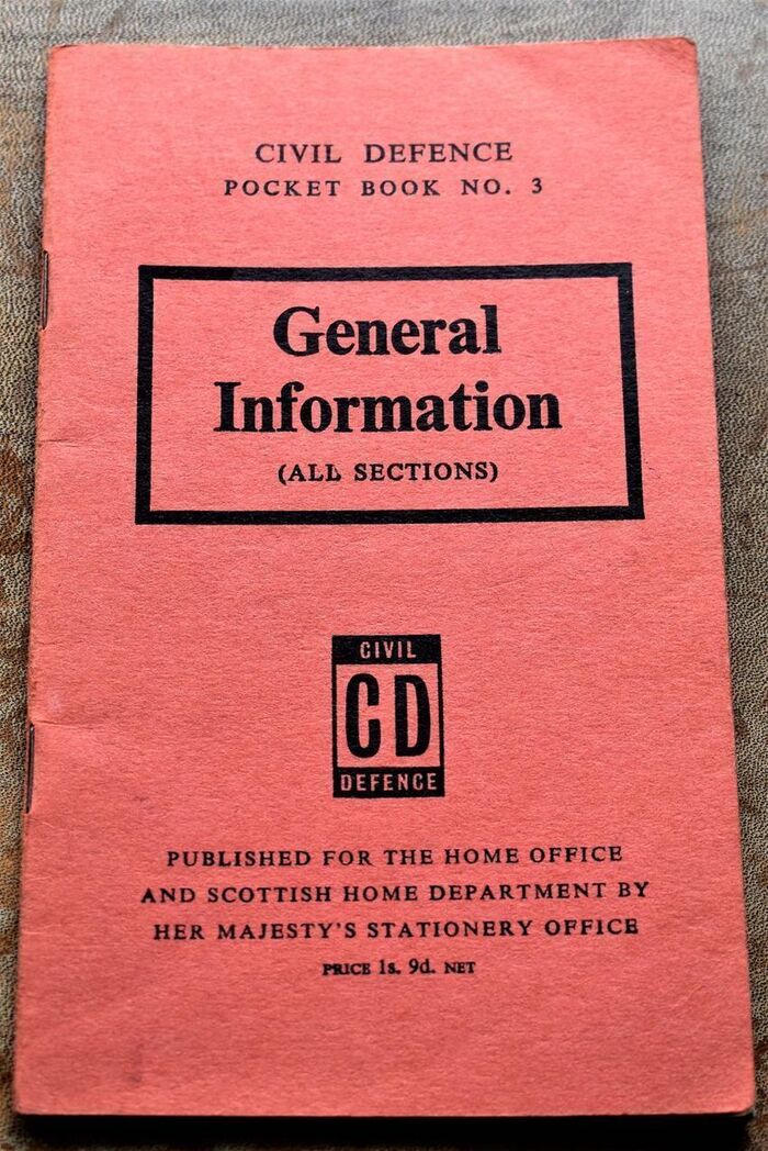 CIVIL DEFENCE POCKET BOOK No.3 General Information (All Sections) Image