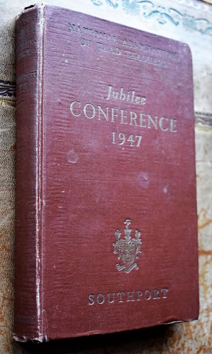 National Association Of Head Teachers Jubilee Conference Souvenir SOUTHPORT Image