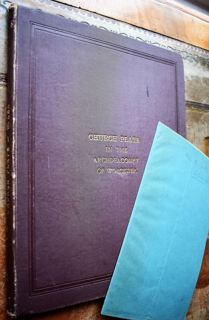 Church Plate in the Archdeaconry of Worcester, being an Inventory and Notice of the Sacred Vessels in use in the different Churches with an Explanatory Introduction [including scarce 1885 addenda] Image