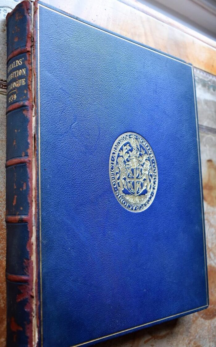 Heralds' Commemorative Exhibition 1484-1934 held at the College of Arms. Enlarged & Illustrated Catalogue Image