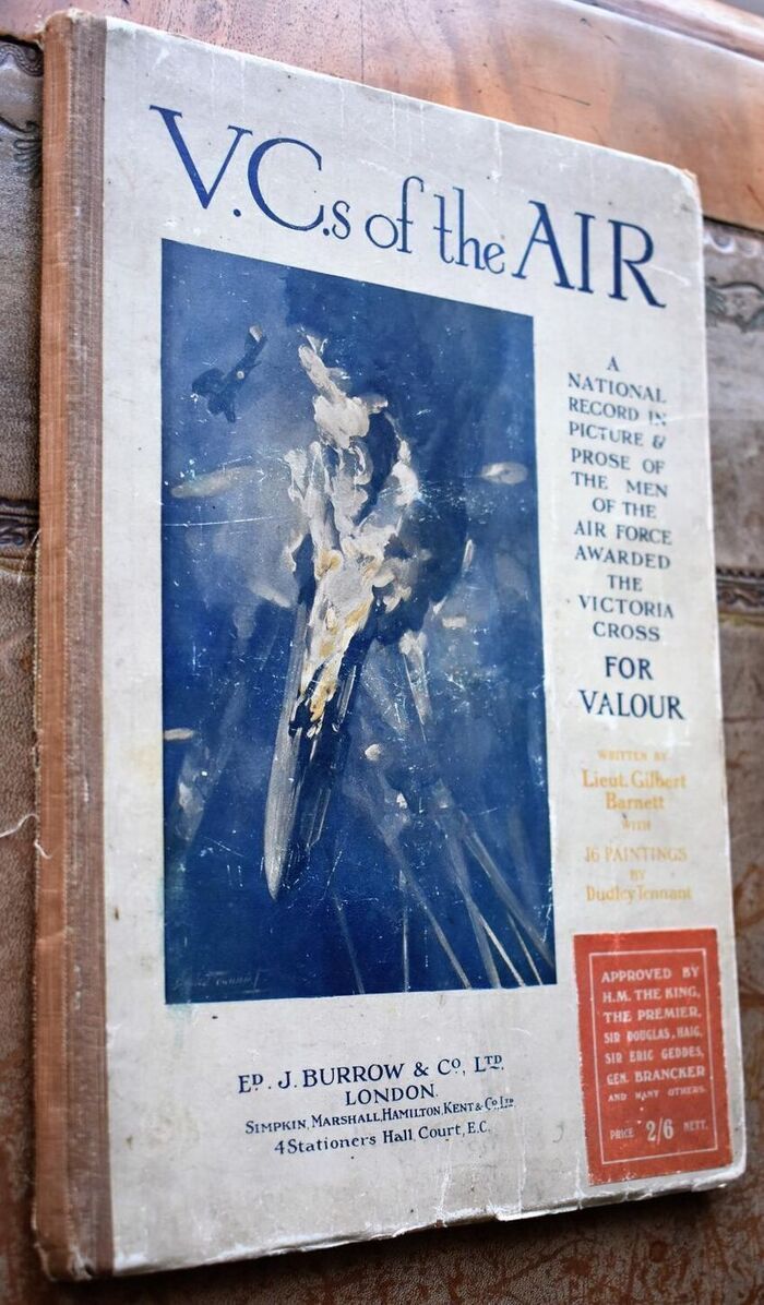 V.C.s of the Air: The Glorious Record of Men of the British Empire Air Force awarded the Victoria Cross for Valour with an additional chapter on Heroes of America Image