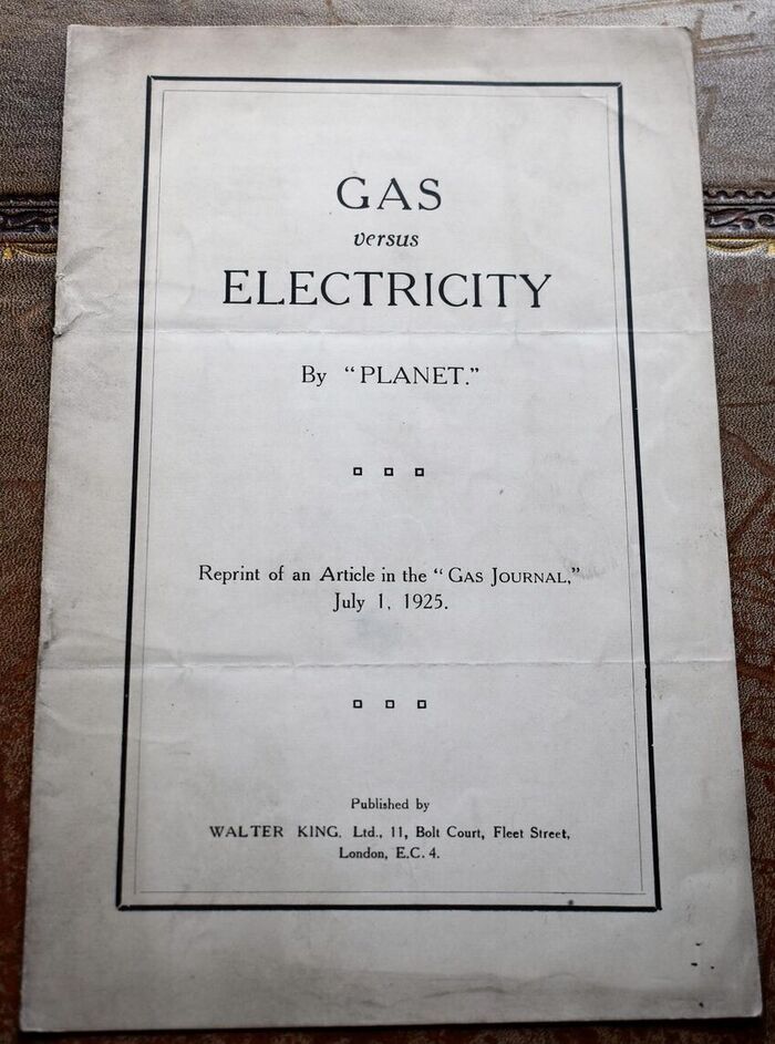Gas Versus Electricity Image