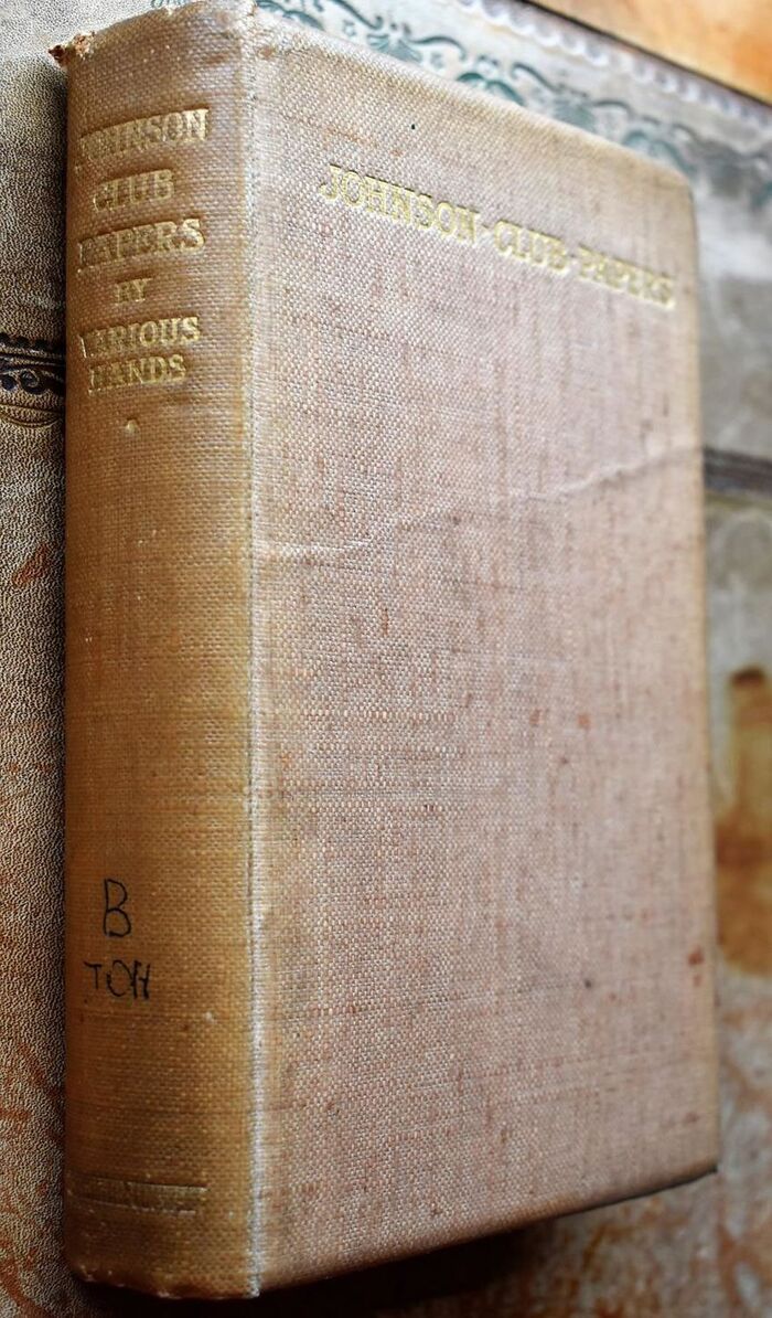 Johnson Club Papers Image