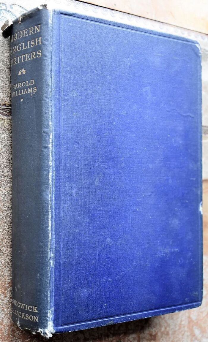 MODERN ENGLISH WRITERS: Being A Study Of Imaginative Literature 1890 - 1914 Image