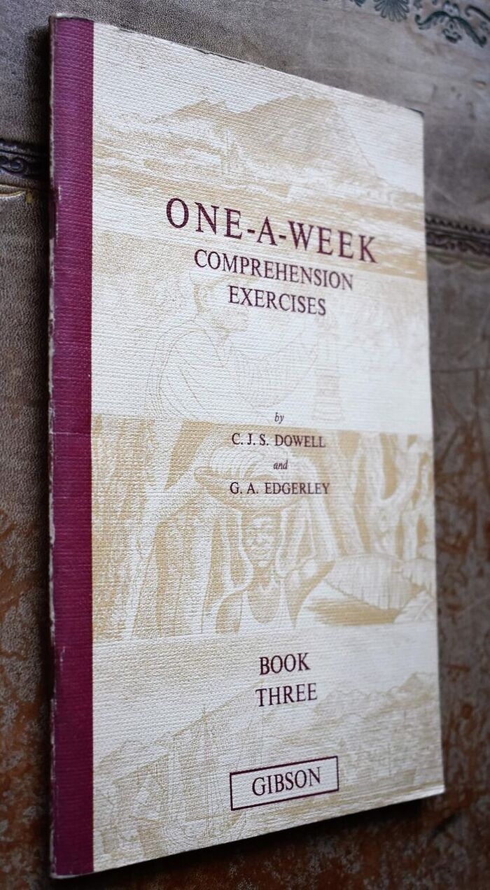 One-A-Week Comprehension Exercises - Book Three Image