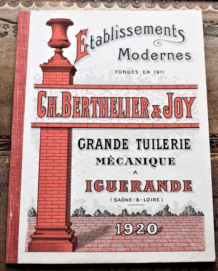CH. BERTHELIER & JOY Grande Tuilerie Mécanique a Iguerande Image