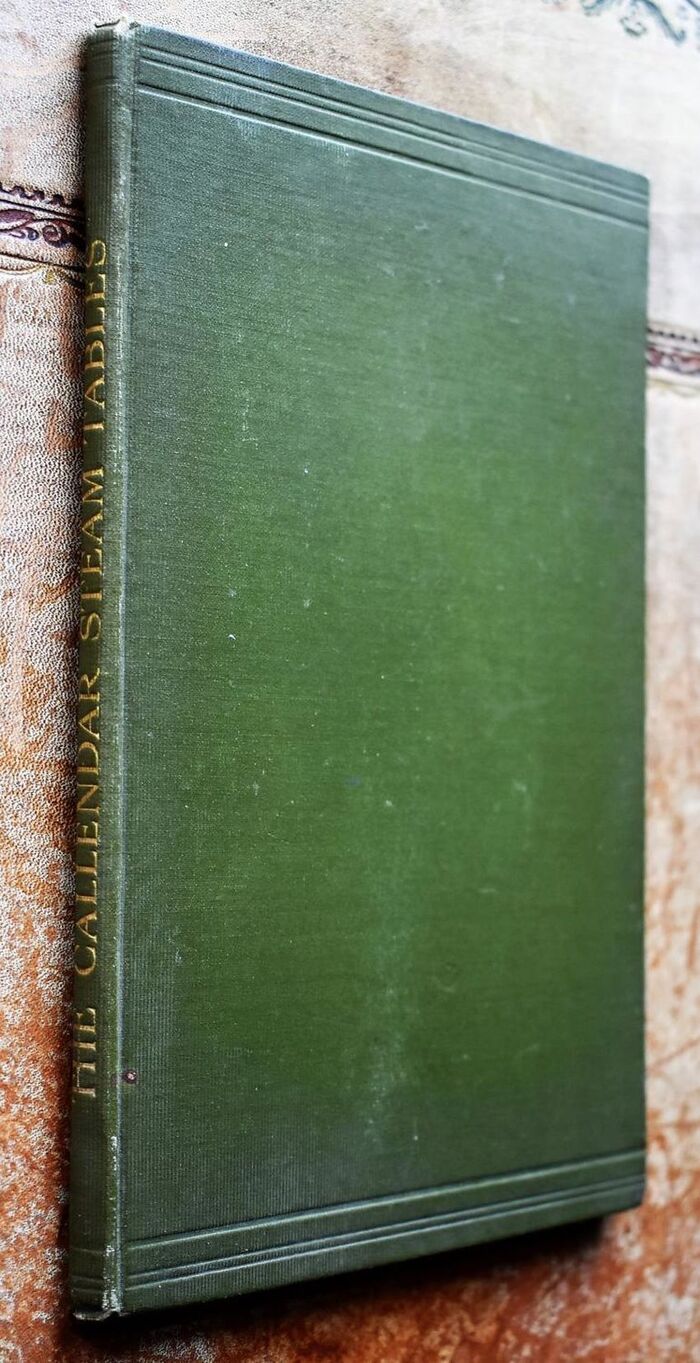 The Callendar Steam Tables Image