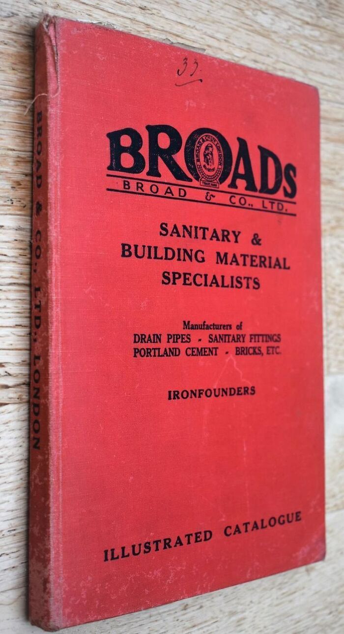 Broads Sanitary & Building Material Specialists Illustrated Catalogue Image