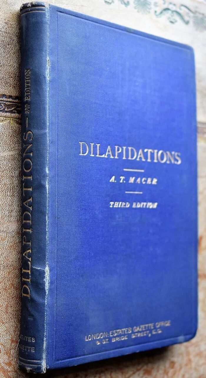 Dilapidations: Law And Practice Image