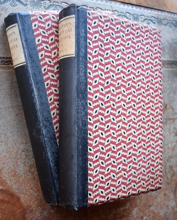 THE SPIRITUAL QUIXOTE: Or, The Summer's Ramble Of Mr. Geoffry Wildgoose. A Comic Romance [2 Volumes] Image