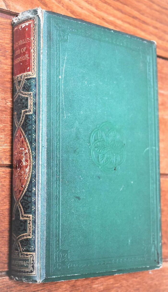 THE LIFE OF SAMUEL JOHNSON LLD With His Correspondence And Conversations Image