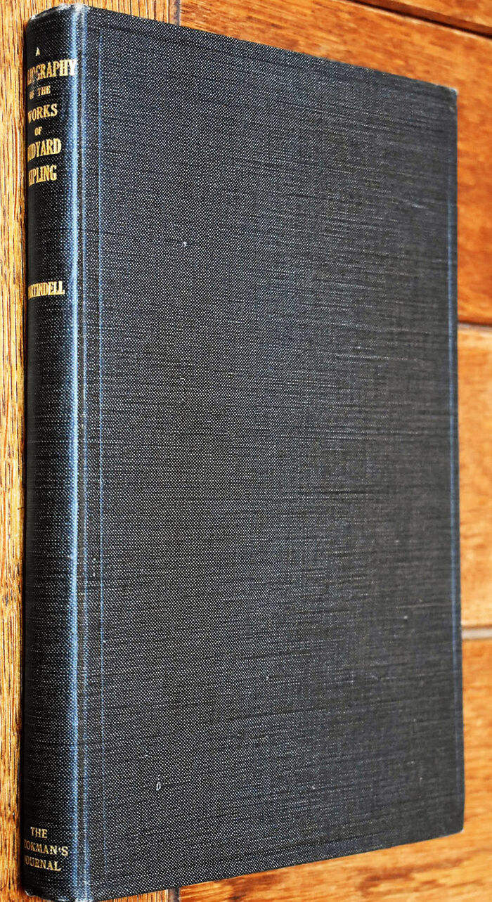 A Bibliography Of The Works Of Rudyard Kipling (1881-1921) Image