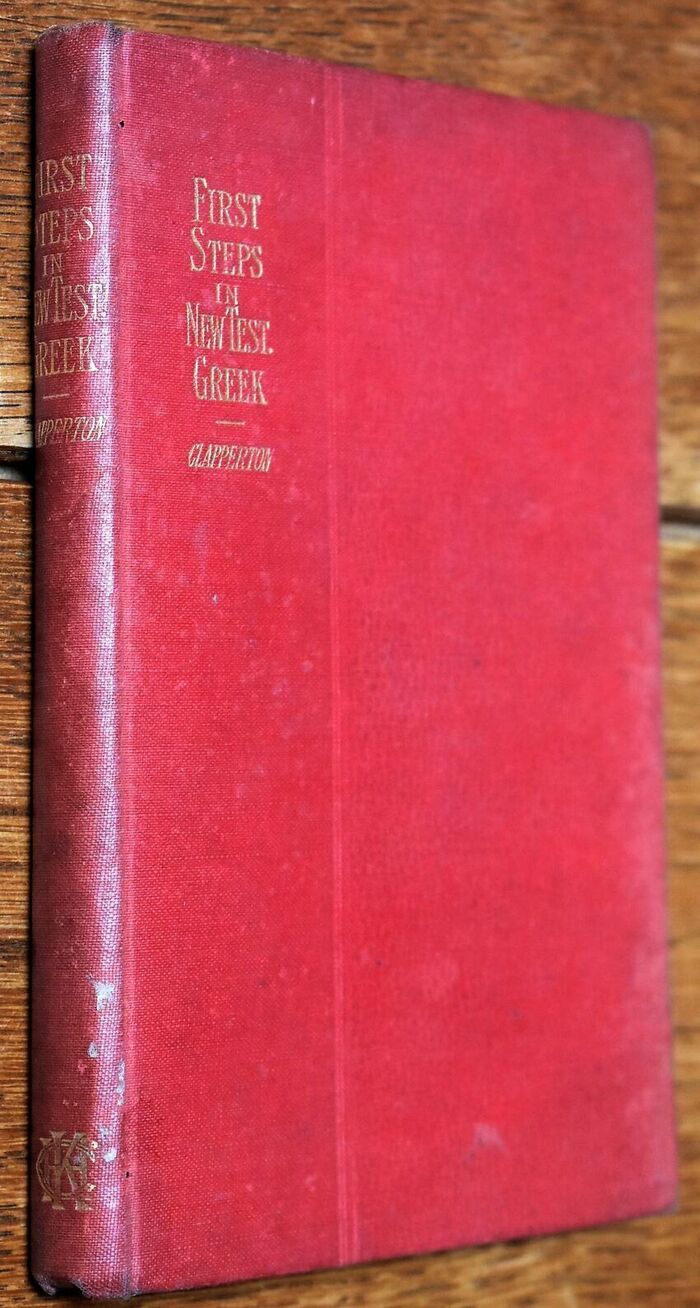 First Steps In New Testament Greek Image