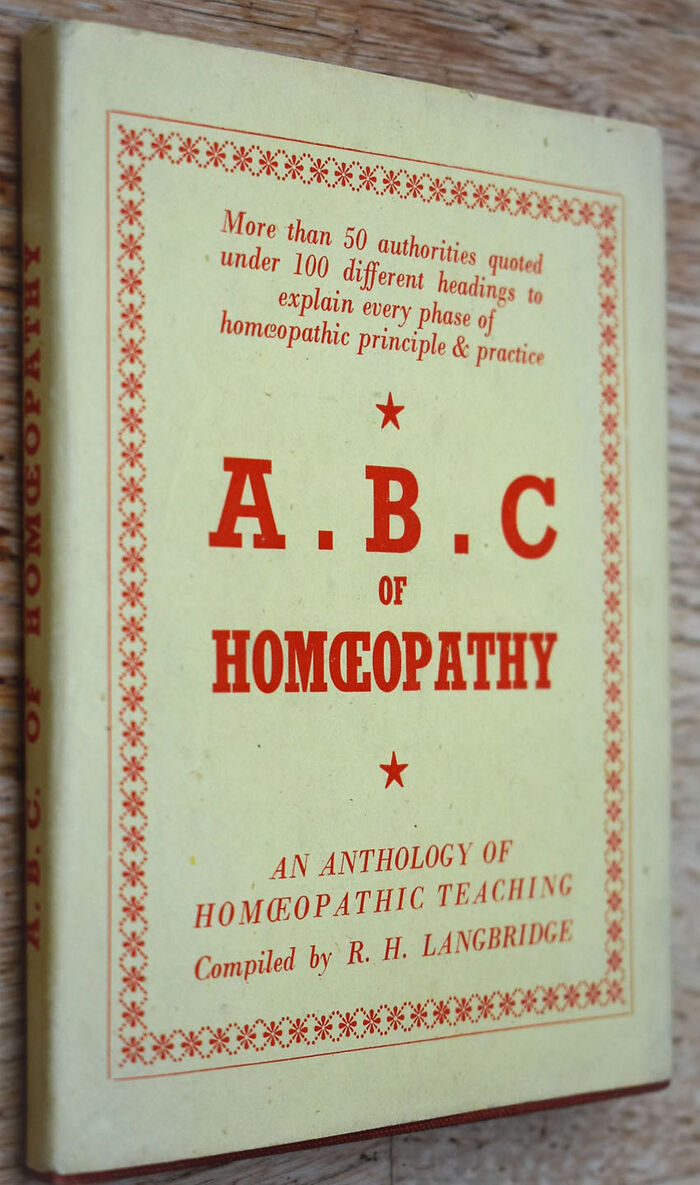 A.B.C. OF HOMOEOPATHY An Anthology Of Homoeopathic Teaching Image
