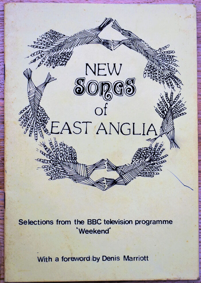 NEW SONGS OF EAST ANGLIA Selections From The BBC1 TV Series 'Weekend' Image