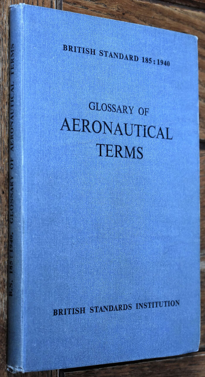 British Standard Glossary Of Aeronautical Terms Image