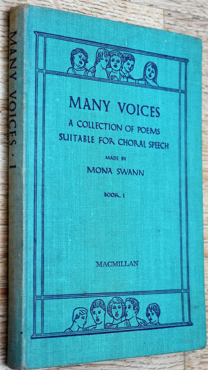 MANY VOICES A Collection Of Poems  Suitable For Choral Speech (Book 1) Image