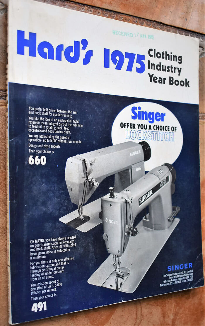 Hard's 1975 Clothing Industry Year Book  Image