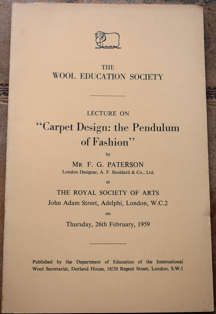 Carpet Design: The Pendulum Of Fashion Image