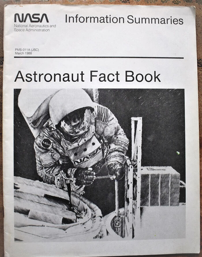 Astronaut Fact Book Image