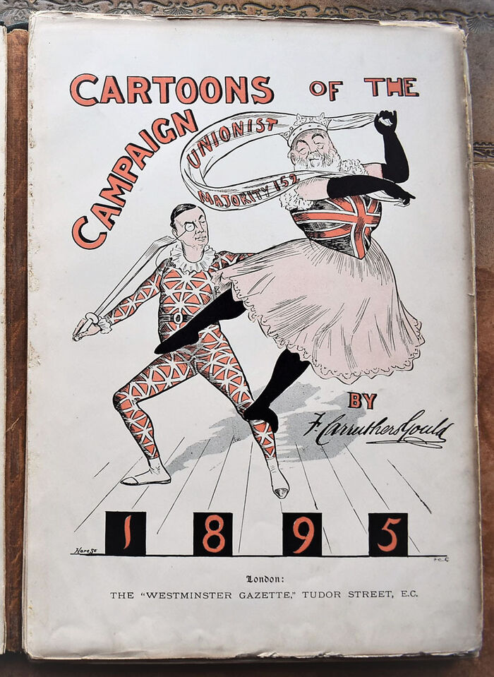 Cartoons Of The Campaign 1895 [SIGNED] Image