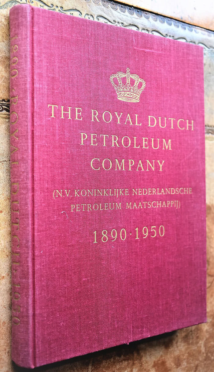 THE ROYAL DUTCH PETROLEUM COMPANY (N.V. Koninklijke Nederlandsche Petroleum Maatschappij) 1890 16 June 1950 Diamond Jubilee Book Image