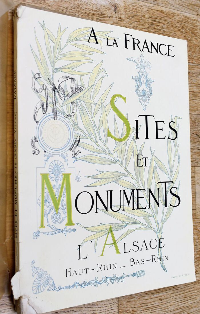 Sites et Monuments l'Alsace (Le Haut-Rhin  - Le Bas-Rhin) Image