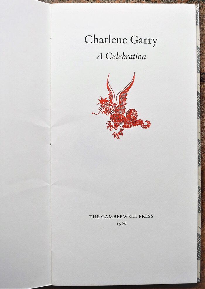 CHARLENE GARRY A Celebration Image