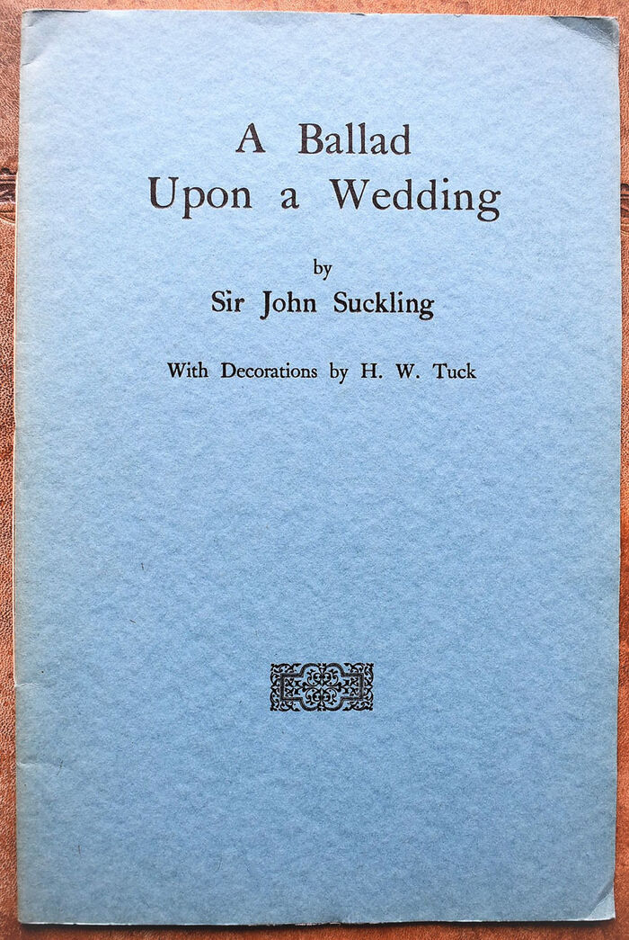 A Ballad Upon A Wedding Image