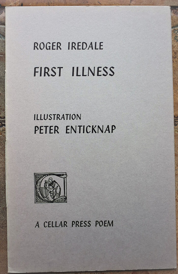 FIRST ILLNESS [Cellar Press Poem Thirteen] Image