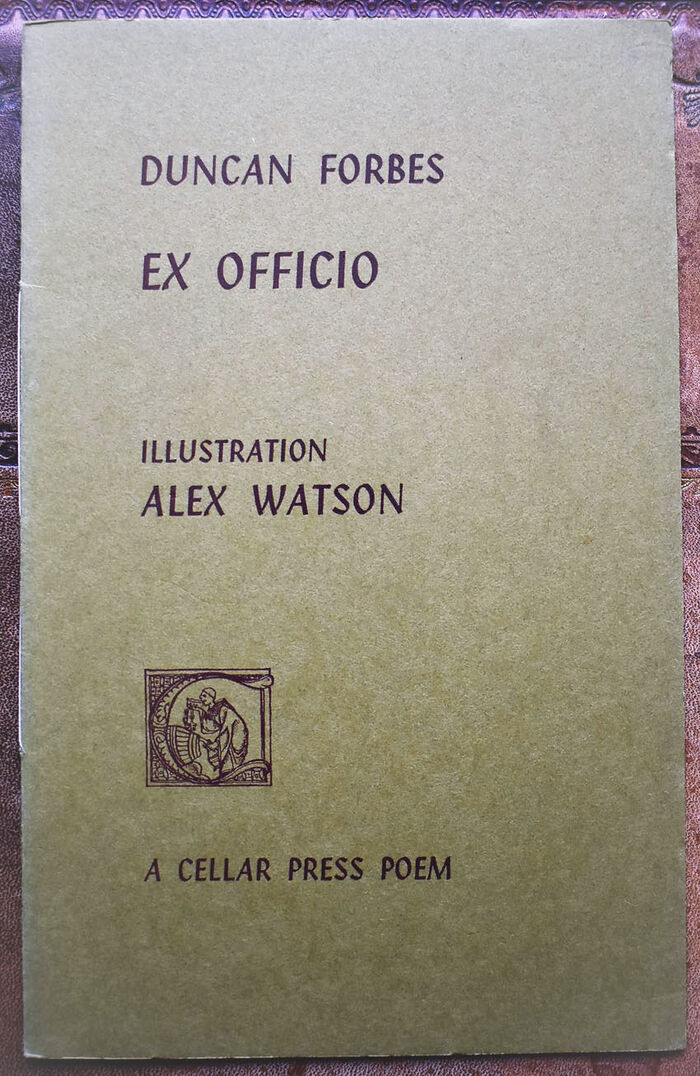 EX OFFICIO [Cellar Press Poem Nine] Image