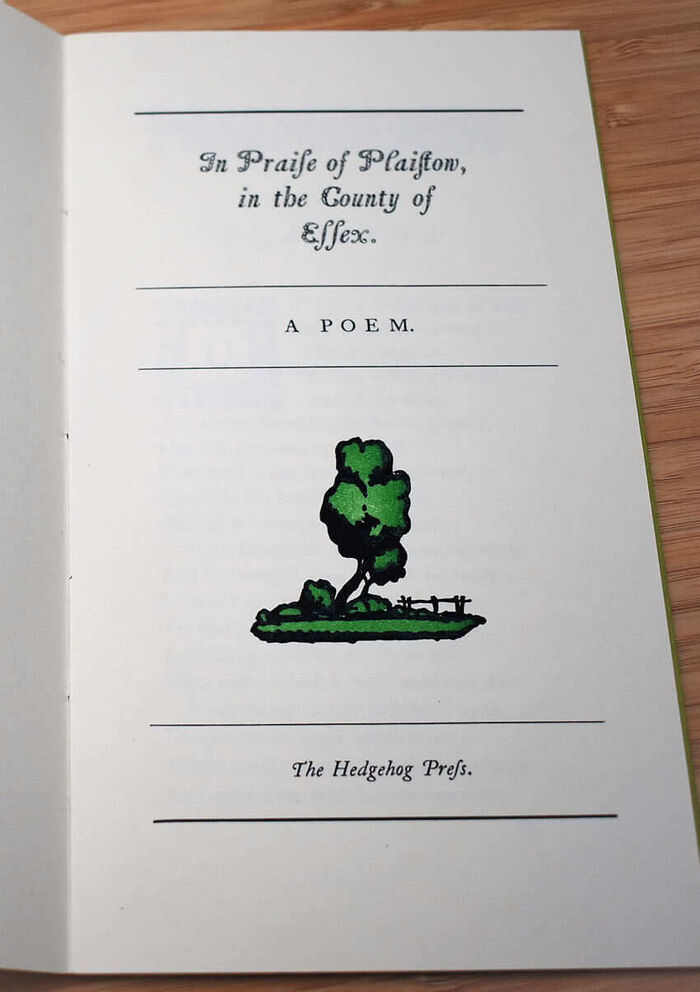 In Praise Of Plaistow, In The County Of Essex Image