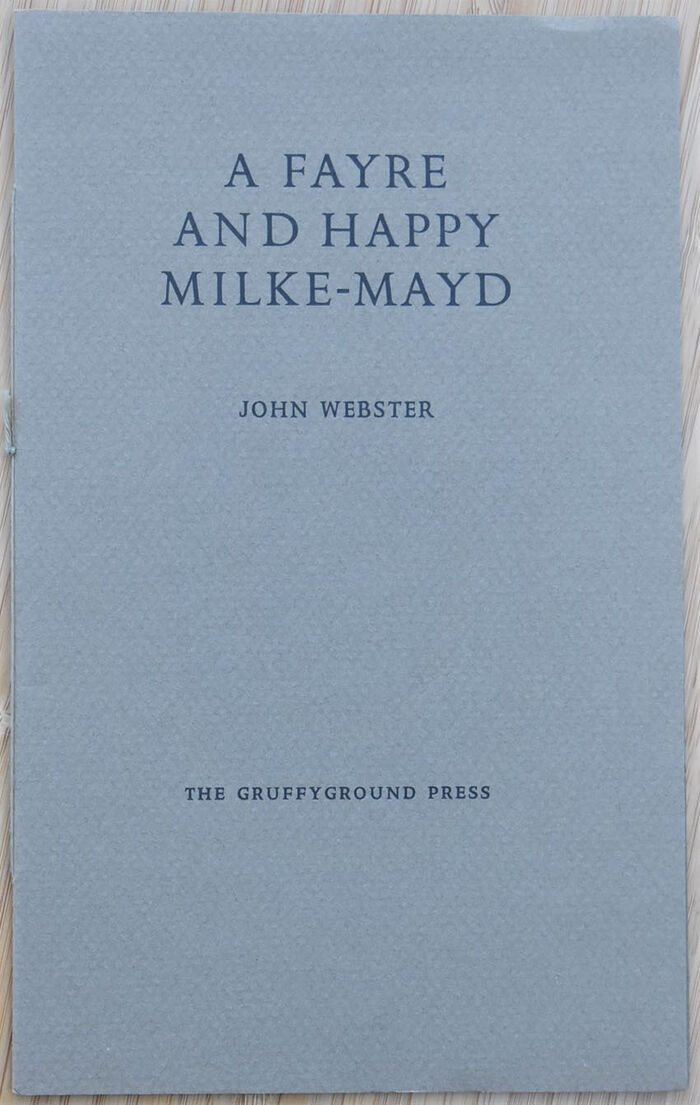 A Fayre And Happy Milke-Mayd Image