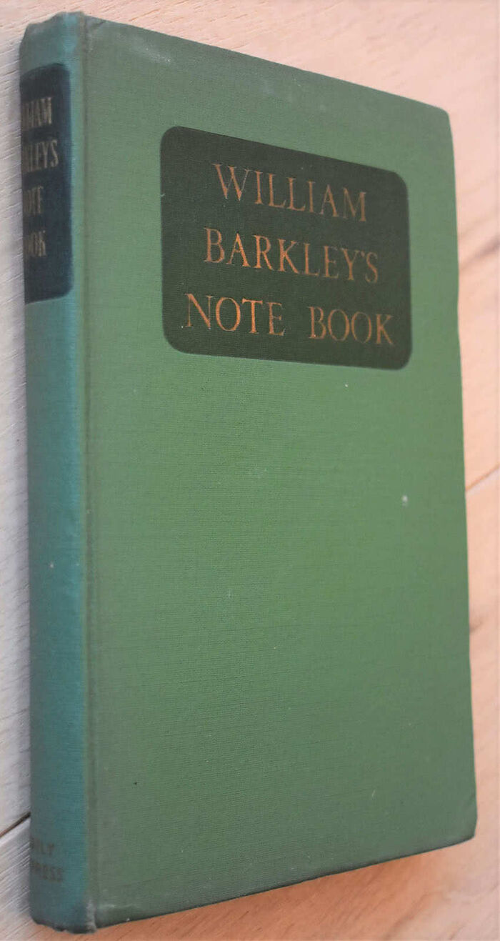 William Barkley's Notebook Image