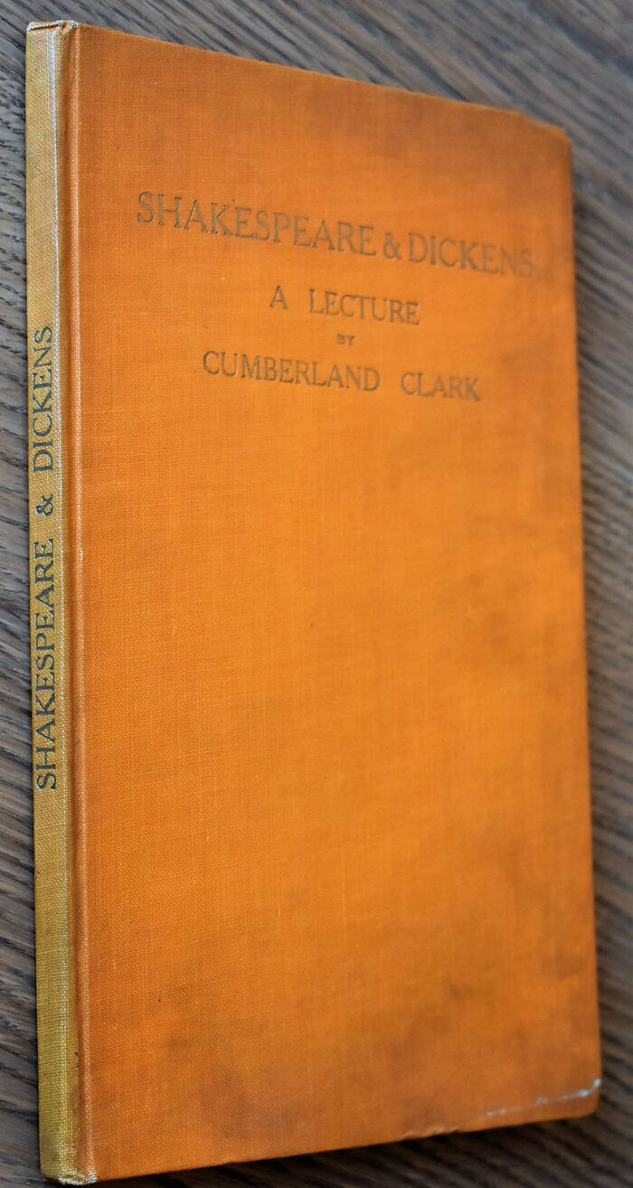 SHAKESPEARE & DICKENS A Lecture Image