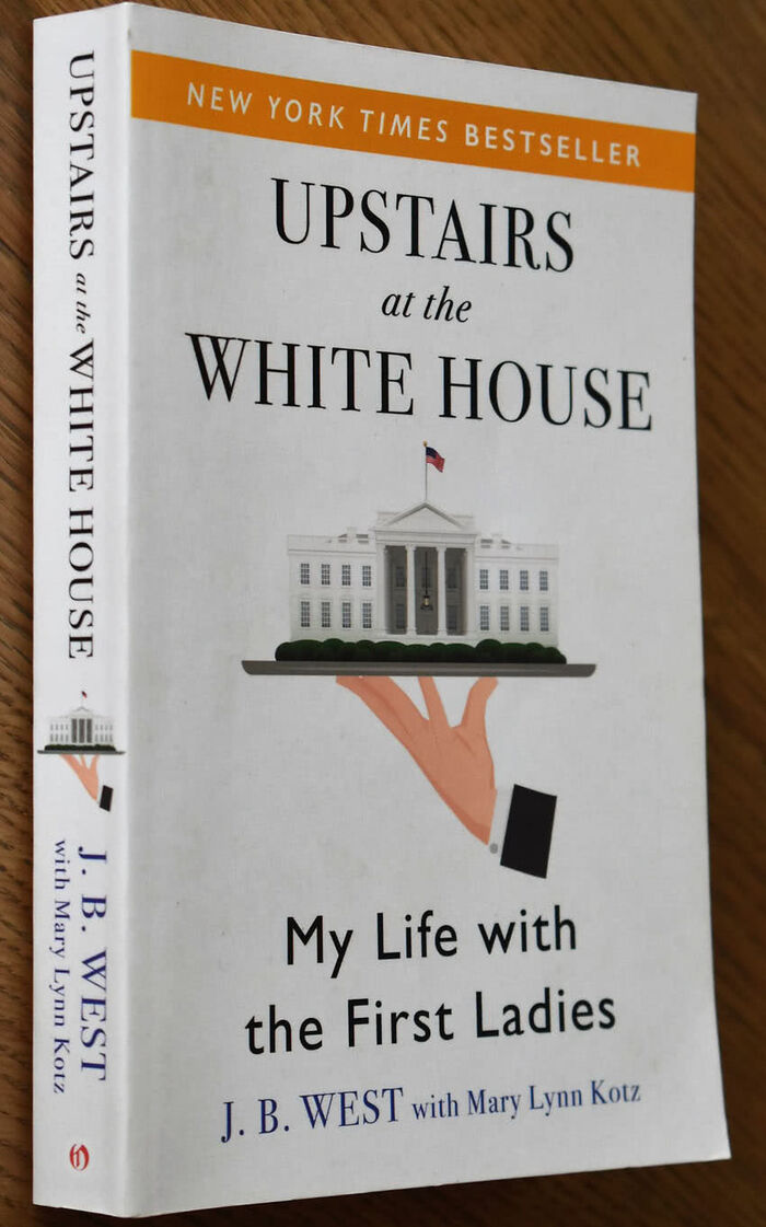 UPSTAIRS AT THE WHITE HOUSE My Life With The First Ladies Image