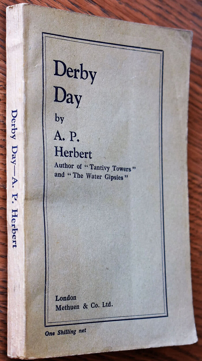 DERBY DAY A Comic Opera In Three Acts Image