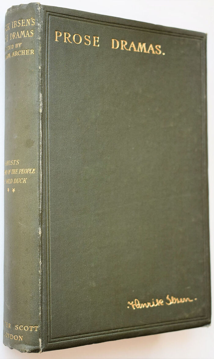 Ghosts : An Enemy Of The People : The Wild Duck [Ibsen's Prose Dramas] Image