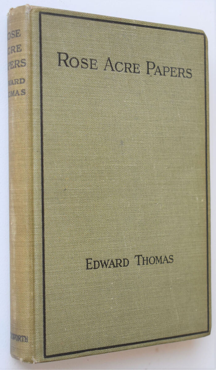 ROSE ACRE PAPERS Including Essays From 