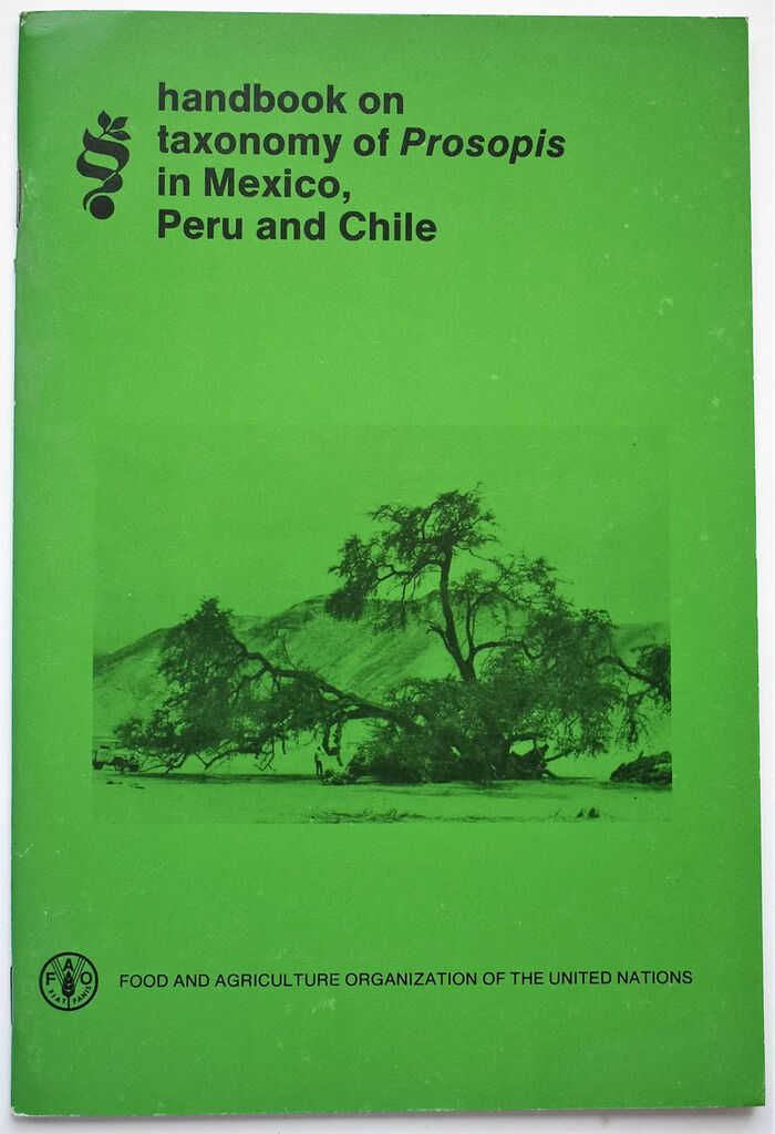 Handbook On Taxonomy Of Prosopis In Mexico, Peru And Chile Image