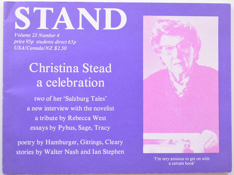 Stand Vol 23 No 4 Image