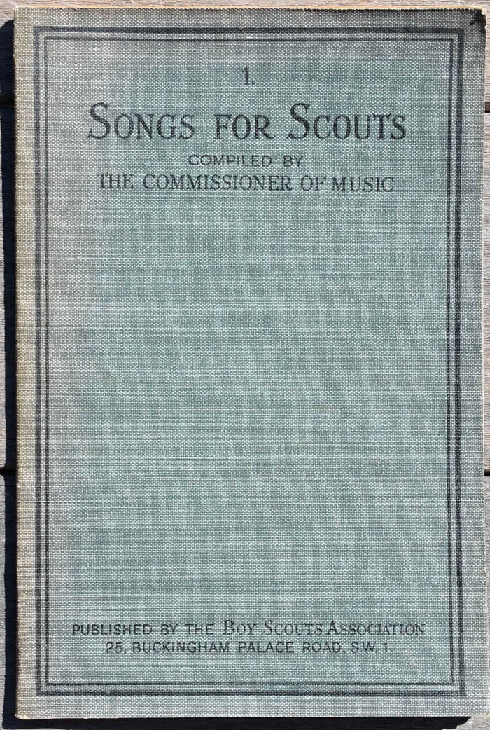SONGS FOR SCOUTS Second Series No.1-No.6 Image